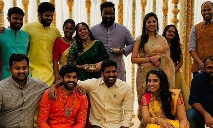 Pics From Rajamouli Son Wedding