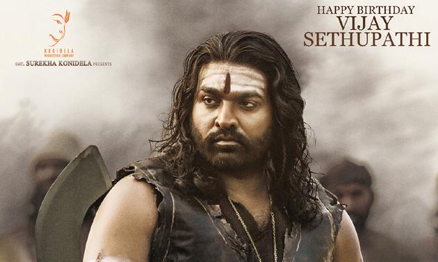 Vijay Sethupathi First look In Sye Raa Narasimha Reddy Vijay Sethupathi First look In Sye Raa Narasimha Reddy