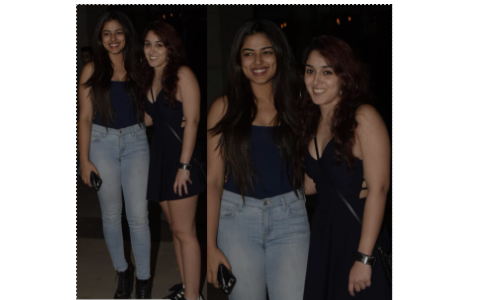 Actress siddhi idnani with amir khan daughter