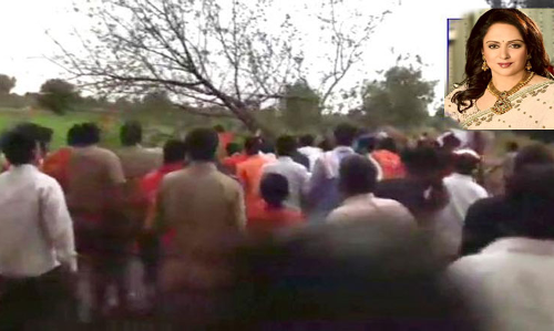 ఈదురుగాలల బీభత్సం.. నటి హేమమాలినికి తప్పిన పెను ప్రమాదం!