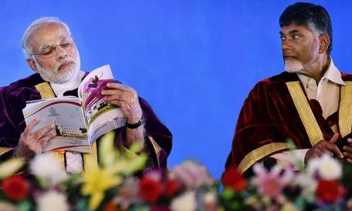 కేంద్రంతో చంద్రబాబు రాజీ కేంద్రంతో చంద్రబాబు రాజీ