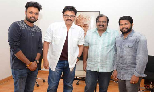 విక్ట‌రీ వెంక‌టేశ్ చేతుల మీదుగా ఆటగదరా శివా పాట..