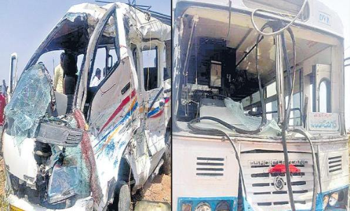 నెత్తురోడిన రాష్ట్ర రహదారి