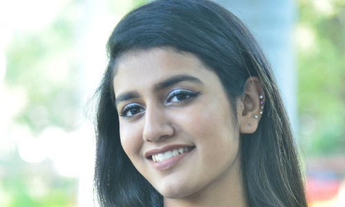Actress Priya Prakash Varrier Interview Stills