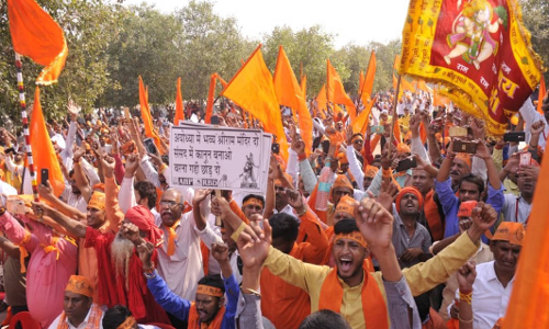 అయోధ్యలో హై టెన్షన్.. 144 సెక్షన్ అమలు! అయోధ్యలో హై టెన్షన్.. 144 సెక్షన్ అమలు!