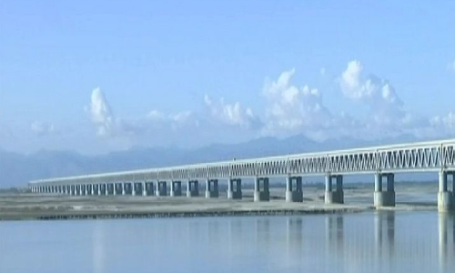 రేపు భారతలోనే అతి పెద్ద రోడ్డు, రైల్వే వంతెన ప్రారంభం