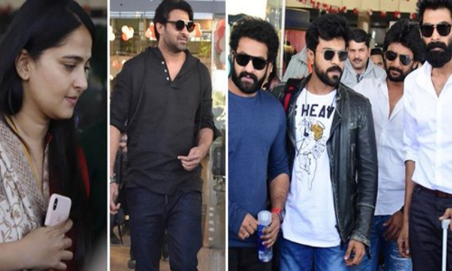 Celebs At Rajamouli Son SS Karthikeya Wedding Photos