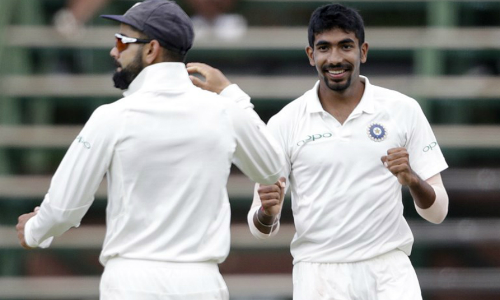 బుమ్రా విశ్వరూపం... ఖాతాలో అరుదైన రికార్డు బుమ్రా విశ్వరూపం... ఖాతాలో అరుదైన రికార్డు