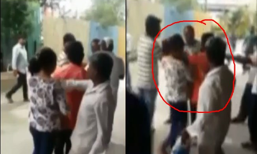 సినిమా హాల్‌లో తండ్రికి దొరికిపోయిన లవర్స్‌..!