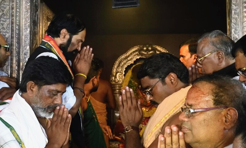 కాంగ్రెస్ కదనోత్సాహం... పూరించిన శంఖం విజయానిస్తుందా? కాంగ్రెస్ కదనోత్సాహం... పూరించిన శంఖం విజయానిస్తుందా?