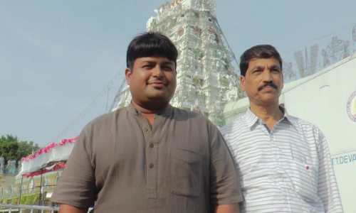 తిరుమల శ్రీవారిని దర్శించుకున్న తమన్