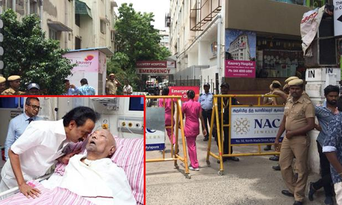 కరుణానిధికి సీరియస్ ..