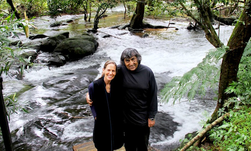 అగ్రరాజ్యాన్ని వదిలారు..ఉన్నత ఉద్యోగాలను కాదనుకున్నారు..ఏకంగా అడవినే నిర్మించారు..