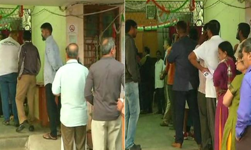 క్యూలో అల్లు అర్జున్, ఓటు హక్కును వినియోగించుకున్న పీవీ సింధు, రాజమౌళి