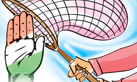 కాంగ్రెస్పై విలీనాస్త్రం..శాసనసభలోనూ విపక్ష హోదాకు గండి కొట్టాలనే.. కాంగ్రెస్పై విలీనాస్త్రం..శాసనసభలోనూ విపక్ష హోదాకు గండి కొట్టాలనే..