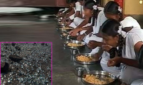 అన్నం పెట్టలేదని.. అద్దం ముక్కలు మింగిన యువతి