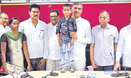 ఇరిగేషన్‌ బ్రాండ్‌ అంబాసిడర్‌గా ఐదేళ్ల నేహాల్‌