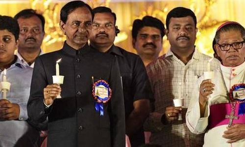 కేసీఆర్‌..క్రైస్త‌వుల‌కు కొత్త వ‌రం