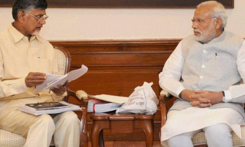 ప్రధాని మోడీ ఎదుట కుండ బద్ధలు కొట్టిన ఏపీ సీఎం చంద్రబాబు