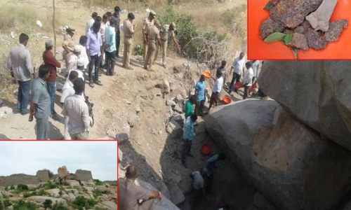 కోటలో కొనసాగుతున్న వేట