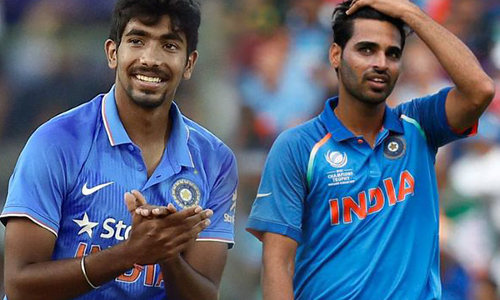 ఆఖరి మూడు వన్డేలకు భువీ, బుమ్రా ఆఖరి మూడు వన్డేలకు భువీ, బుమ్రా