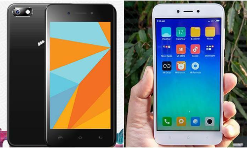 రెడ్ మీ.. మైక్రోమాక్స్ మధ్య మార్కెట్ వార్ రెడ్ మీ.. మైక్రోమాక్స్ మధ్య మార్కెట్ వార్