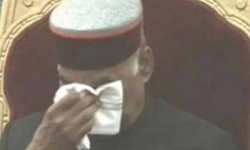 గణతంత్ర వేడుకల్లో రాష్ట్రపతి భావోద్వేగం