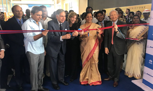 టాటా బోయింగ్ ఏరోస్పేస్ కంపెనీ ప్రారంభం టాటా బోయింగ్ ఏరోస్పేస్ కంపెనీ ప్రారంభం