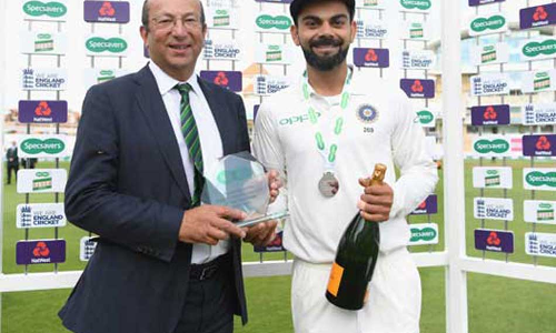 కోహ్లీ షాంపైన్‌ బాటిల్‌ కథ