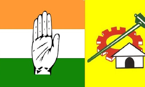 పార్క్ హయత్ లో కాంగ్రెస్, టీడీపీ భేటీ..