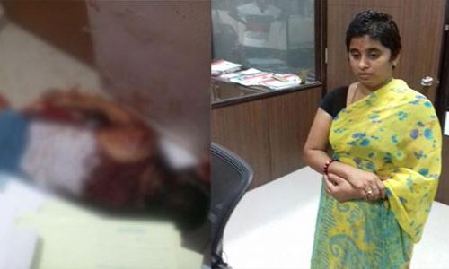 భార్య చేతిలో దారుణ హత్యకు గురైన భర్త!
