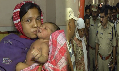 మూడు రోజుల పసికందు కిడ్నాప్‌..గంటలవ్యవధిలో కేసును చేధించిన పోలీసులు..