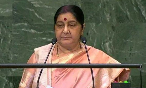 ఆ దేశంతో చర్చలు ఎలా జరుపుతాం : ఐక్యరాజ్యసమితిలో మంత్రి సుష్మ