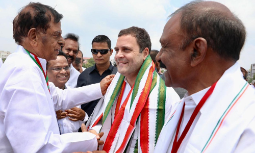 నాకు తప్పుడు వాగ్థానాలు ఇచ్చే అలవాటు : రాహుల్ గాంధీ