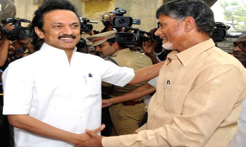 లక్ష్యం అదే.. నేడు స్టాలిన్ తో చంద్రబాబు భేటీ..