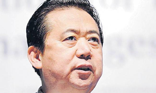 ఇంటర్‌పోల్‌ అధ్యక్షుడు అదృశ్యం