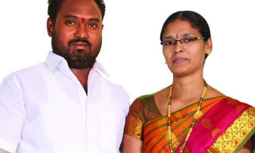 మున్సిపల్‌ చైర్‌ పర్సన్ భ‌ర్త హ‌త్య‌.. భోరున విల‌పించిన కోమ‌టి రెడ్డి