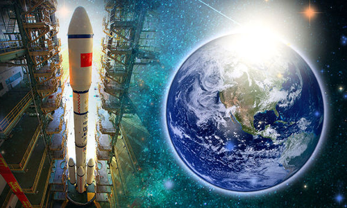 కుప్పకూలిపోనున్న చైనా స్పేస్ స్టేషన్ కుప్పకూలిపోనున్న చైనా స్పేస్ స్టేషన్