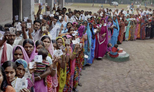 మధ్యప్రదేశ్‌లో 65.5 , మిజోరంలో 73 శాతం పోలింగ్..