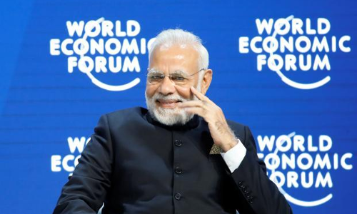 20 ఏళ్ల తర్వాత ప్రపంచ ఆర్థిక వేదికపై భారత ప్రధాని ప్రసంగం