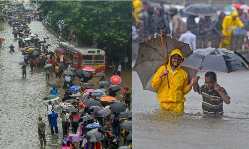 రాష్టంలో భారీ వర్షంలో
