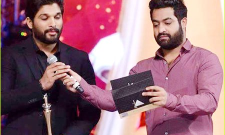 జ్వరం డాన్స్.. జ్వరం డాన్స్..చేసిన బన్ని& ఎన్టీఆర్.