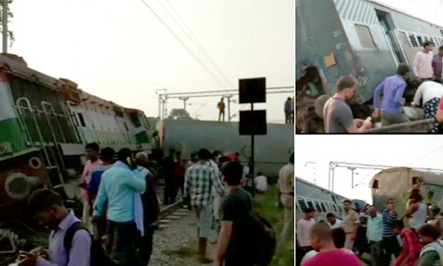 బ్రేకింగ్ : పట్టాలు తప్పిన రైలు : ఆరుగురు మృతి