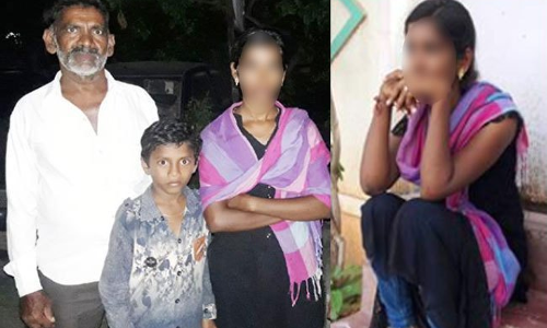 ప్రియుడి ఇంటి ఎదుట యువతి మౌనదీక్ష