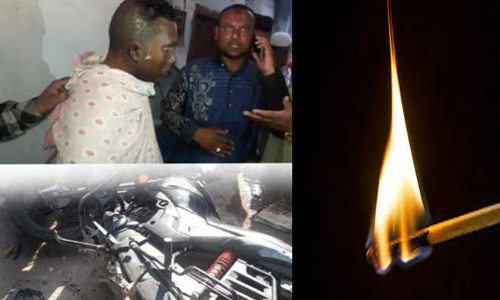 రెచ్చిపోయిన ప్రేమోన్మాది… ఒంటికి నిప్పంటించుకొని యువతి ఇంట్లోకి