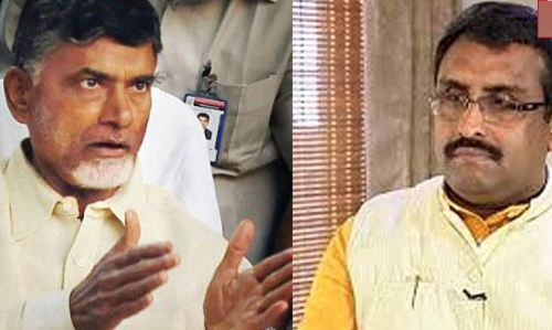 చంద్రబాబును ట్విట్టిన రామ్‌మాధవ్‌