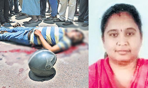 ఘోర ప్రమాదం.. భర్త మృతి.. భార్య కోమాలోకి!