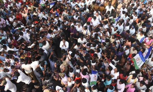 నేడు శ్రీకాకుళంలో వైసీపీ భారీ భహిరంగసభ