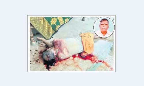 భర్తను దారుణంగా హత్య చేసిన భార్య.. ఆపై నాటకం!