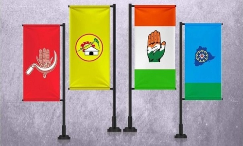 కూటమి ఎత్తులతో కారు జోరుకు బ్రేకులు..? కాంగ్రెస్ అస్త్రాలతో కారు ఉక్కిరి బిక్కిరా..!?